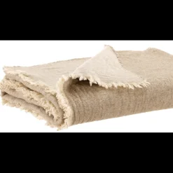 Plaid recyclé Bruna Naturel 130 x 180