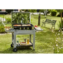 Plancha gaz à poser FINESTA 3 Brûleurs