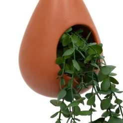 Plante suspendue goutte marron caramel
