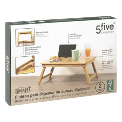 Plateau avec pieds en bambou