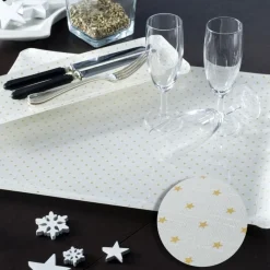 Plateau BASLY blanc cassé