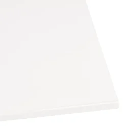 Plateau de table 'LIMULE' blanc carré