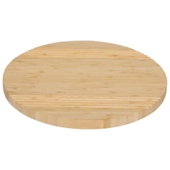 Plateau tournant en bambou