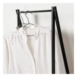 Portant 2 étagères style industriel en Bois Beige