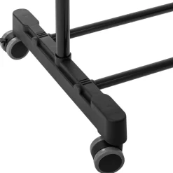 Portant à vêtements à roulettes simple