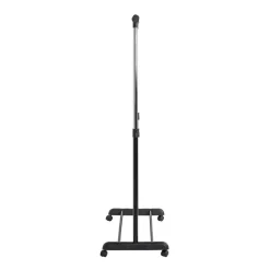 Portant en acier hauteur ajustable noir