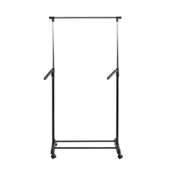 Portant en acier hauteur ajustable par poignée noir