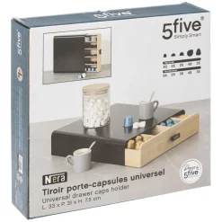 Porte Capsule Tiroir Nera