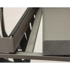 Porte magazines en Métal et Feutre Gris Anthracite MAGGA