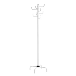 Porte manteau blanc en acier