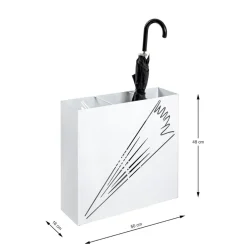 porte parapluies blanc