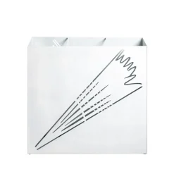 porte parapluies blanc