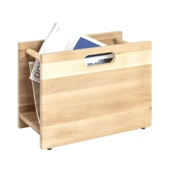 Porte revues en Bois massif hêtre vaporisé Beige