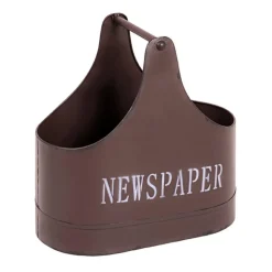 Porte revues marron NEWSPAPER