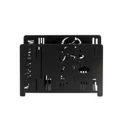 Porte revues Noir en Métal laqué