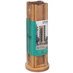 Porte-capsules rotatif x32 bambou