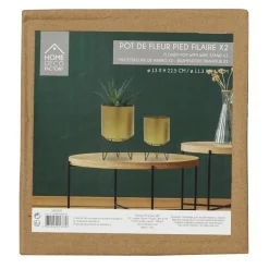 Pot De Fleur Pied Filaire X2
