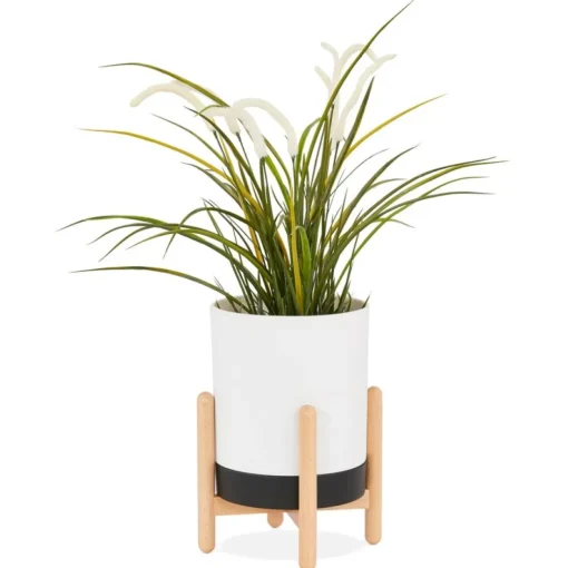 Pot de fleurs intérieur 'MARGERIT' blanc design