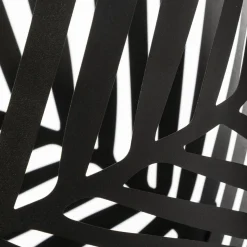 Pot Métal Leaf avec Support x 2