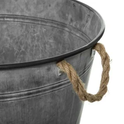 Pot Zinc D 37,5 H 30,5