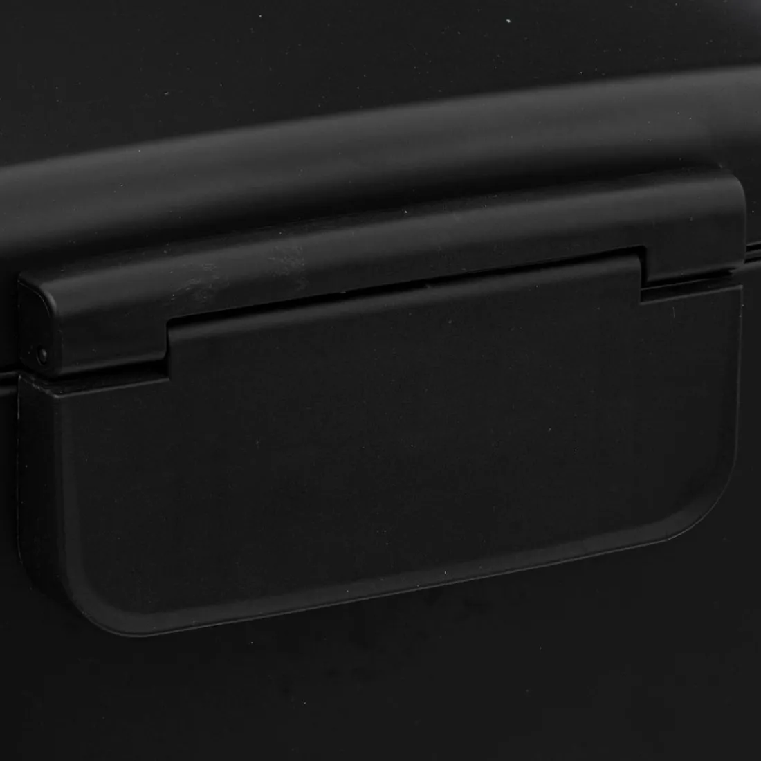 Poubelle à pédale en métal 50L noir