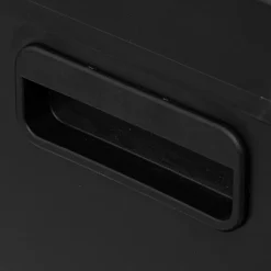 POUBELLE DE TRI 30L+30L NOIR ARIANE