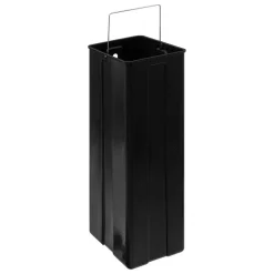 POUBELLE DE TRI 30L+30L NOIR ARIANE