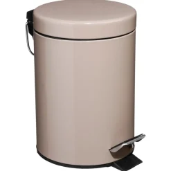 Poubelle en Métal Taupe 3L