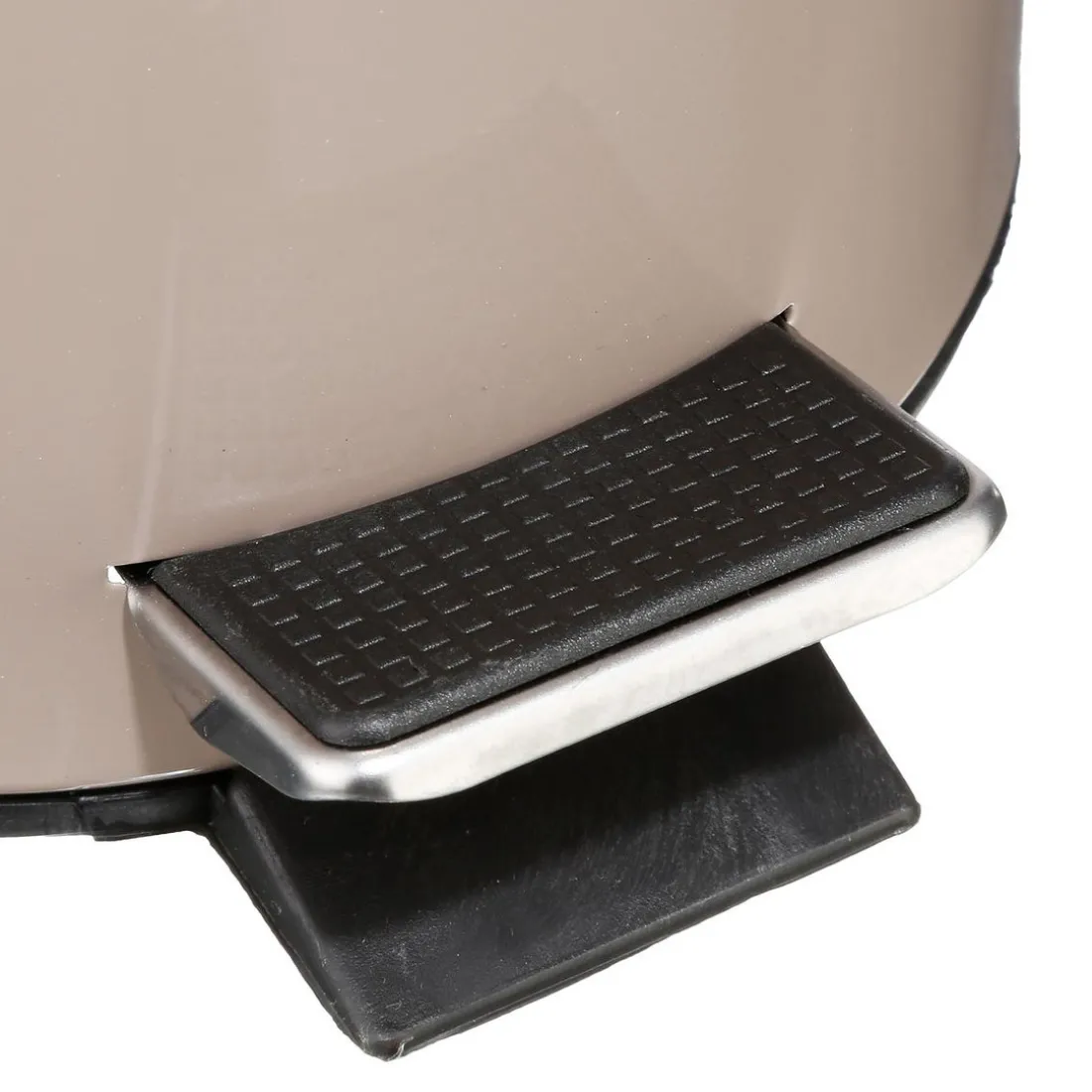 Poubelle en Métal Taupe 3L