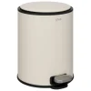 Poubelle métallique 6L argile Delta