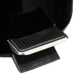 Poubelle noire en métal 3L