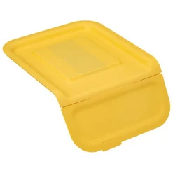 Poubelle plastique 20L - jaune