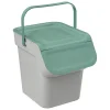 Poubelle plastique 20L - vert