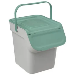 Poubelle plastique 20L - vert