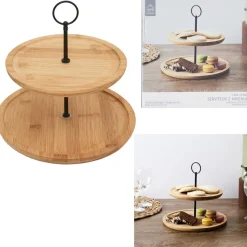 Présentoir 2 Étages Bambou M12