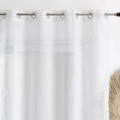 Px voilage en etamine ASTORIA - blanc