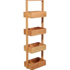 Rangement Salle de Bain en Bambou