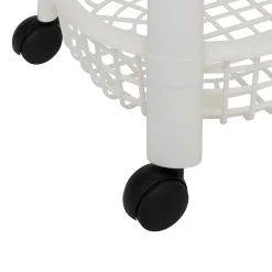 Resserre paniers 4 niveaux blanc