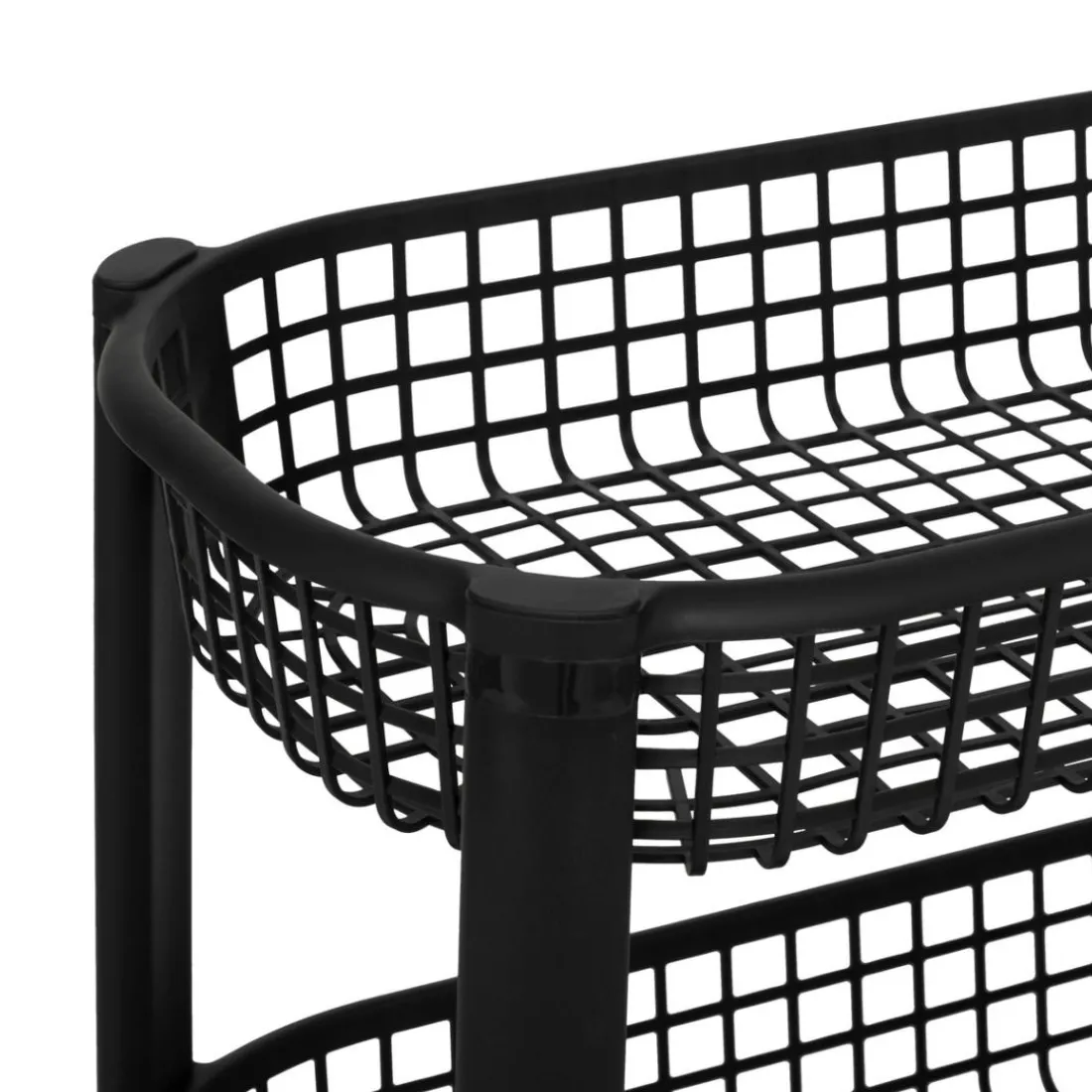 Resserre paniers 4 niveaux noir