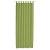 Rideau à Pattes 140 x 260 cm Polyester Uni Bambou