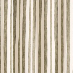 Rideau ameublement coton flamme 140x260 - kaki