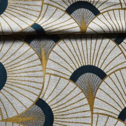 Rideau ameublement jacquard 140x260 CLUBY - ocre