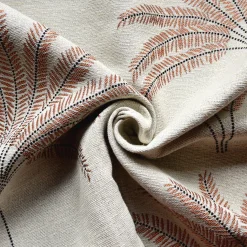 Rideau ameublement jacquard 140x260 ANTA - terracotta