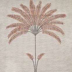 Rideau ameublement jacquard 140x260 ANTA - terracotta