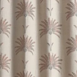 Rideau ameublement jacquard 140x260 ANTA - terracotta