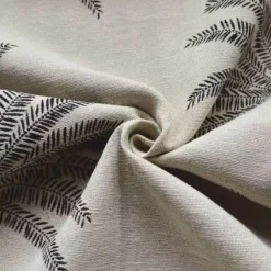 Rideau ameublement jacquard 140x260 ANTA - noir