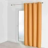 Rideau d'Ameublement Occultant Ocre 140X260 cm NOCTURNE