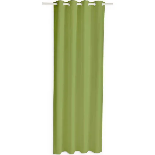 Rideau Isolant Thermique 140 x 240 cm Polyester Uni Bambou