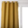 Rideau occultant et isolant thermique 140x260cm - ocre