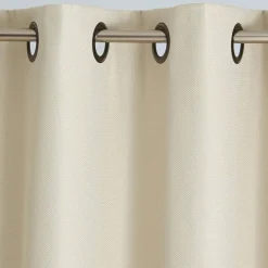 Rideau occultant thermique aspect natté - Naturel
